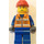 LEGO Bauarbeiter mit Smile Minifigur