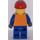 LEGO Bauarbeiter mit Smile Minifigur