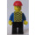 LEGO Construction Worker with Stickered Vest Minifigure