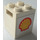 LEGO Container 2 x 2 x 2 mit Shell Logo Aufkleber mit festen Noppen (4345)