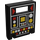 LEGO Container Box 2 x 2 x 2 Tür mit Slot mit Blacktron Control Panel (4346)