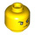 LEGO Cooper Minifigure Head (Recessed Solid Stud) (3274 / 102988)