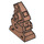 LEGO Le cuivre Minifig Mécanique Jambe (53984 / 58341)