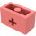 LEGO corail Brique 1 x 2 avec Essieu Trou (ouverture &#039;+&#039; et tube inférieur) (31493 / 32064)