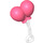 LEGO Koralle Duplo Balloons mit Transparent Griff (31432 / 40909)