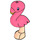 LEGO Coral Flamingo with Flesh Legs and Gold Beak (67918 / 67919)