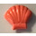 LEGO Coral Friends Accessories Clam Shell Large