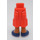 LEGO Koralle Hüfte mit Shorts mit Cargo Pockets mit Dark Blau Shoes (2268)