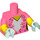 LEGO Coral Kitty Pop Minifigura Torso (973 / 16360)