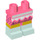 LEGO Coral Kitty Pop Minifigura Caderas y piernas (3815 / 50508)