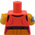 LEGO Coral Minifig Torso Fitness Instructor (973)