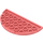 LEGO corail assiette 4 x 8 Rond Demi Cercle (22888)