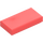 LEGO Coral Tile 1 x 2 with Groove (3069 / 30070)