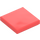 LEGO Coral Tile 2 x 2 with Groove (3068 / 88409)