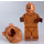 LEGO Cowardly Lion minifiguur
