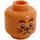 LEGO Cowardly Lion Minifigure Head (Recessed Solid Stud) (3626 / 49545)