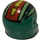 LEGO Crash Helmet with Red/Lime Stripes (2446 / 43714)