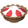 LEGO Pie with White Cream Filling with Strawberries (12163 / 32800)