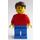 LEGO Creationary Man with Red Torso Minifigure