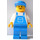 LEGO Creator Board Male, Blue Overalls Minifigure