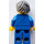 LEGO Crew Member mit Grau Haar und Bart Minifigur