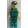 LEGO Crewmember s Tmavě tyrkysová Kombinézy Minifigurka