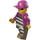 LEGO Criminal with Dark Pink Minifigure