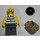 LEGO Kriminel med Striped Skjorte Minifigur