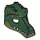 LEGO Crocodile Mask with Olive Green Lower Jaw and Red Scar (12551 / 12836)