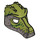 LEGO Crocodile Mask with Silver Armor Jaw (12551 / 20064)