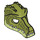 LEGO Crocodile Mask with Yellowish Green Lower Jaw (12551 / 20048)