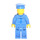 LEGO Crocodile Train Crew (Old Man) Minifigure