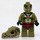 LEGO Krokodyl Tribe Warrior z Opalenizna Niżej Szczęka Minifigurka