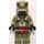 LEGO Cocodrilo Tribe Warrior con Tostado Inferior Mandíbula Minifigura