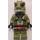 LEGO Krokodil Tribe Warrior met Yellowish Green Lower Jaw minifiguur