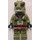 LEGO Krokodil Tribe Warrior met Yellowish Groen Lager Kaak Minifiguur