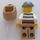 LEGO Crook mit Der Rücken Sack, open shirt und rope Gürtel Minifigur
