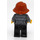 LEGO Gauner mit Dunkelorange Haar Minifigur