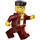 LEGO Crook with Dark Red Jacket Minifigure