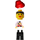 LEGO Kreuz Bone Clipper Female Pirate Minifigur