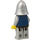 LEGO couronner Knight Scale Mail avec couronner, Casque avec protège-cou, blanc Moustache et Beard Figurine