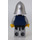 LEGO Krone Soldier mit Scowling Gesicht Minifigur