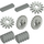 LEGO Krone Räder, Ausrüstung Racks, Punkt Räder, Worm Gears 5258