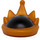 LEGO Kroon met Zwart Haar (102044)