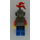 LEGO Crusader Riddare Dark Grey Hjälm Platta Rustning Minifigur