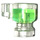 LEGO Cup with Transparent Bright Green Drink (68495)