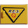 LEGO Kast 2 x 3 x 2 Deur met &#039;R.E.S. Q&#039; (Links) Sticker (4533)