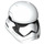 LEGO Curved Stormtrooper Helmet with First Order Markings with Pointed Mouth (37403)