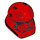 LEGO Incurvé Stormtrooper Casque avec Sith Trooper Noir Marking (64298)