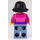 LEGO Customer in Dark Roze Trui Minifiguur